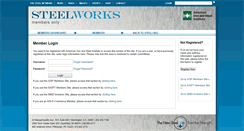 Desktop Screenshot of members.steel.org
